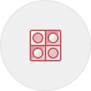 icoon ultiem kleurenbordspel ludo